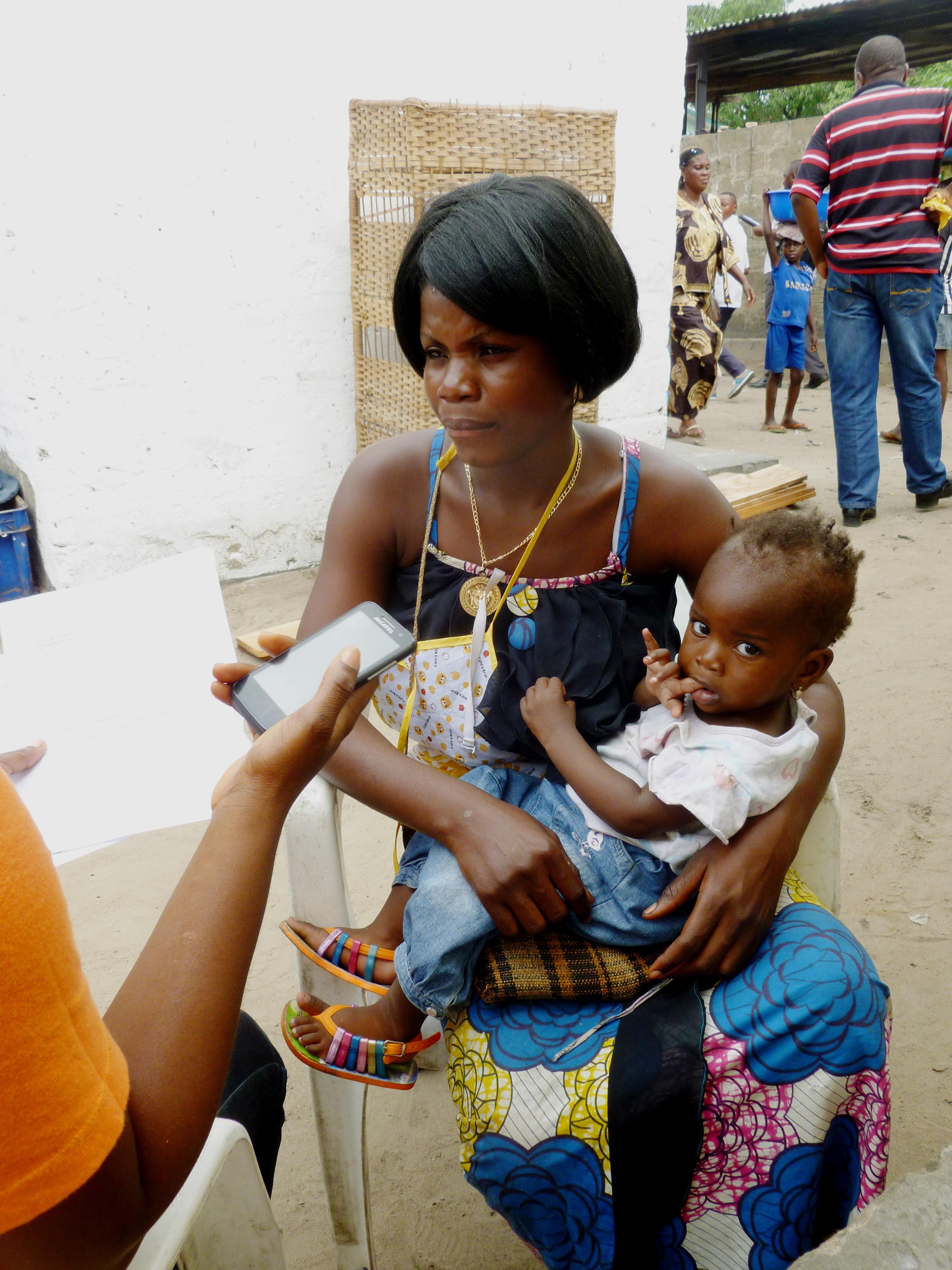 DRc mom being interviewed