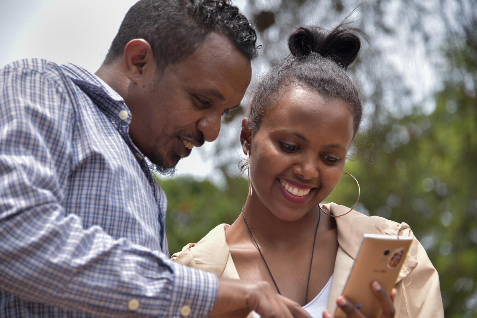 Ethiopia man and woman