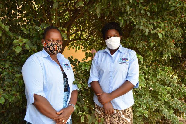 Uganda REs with masks